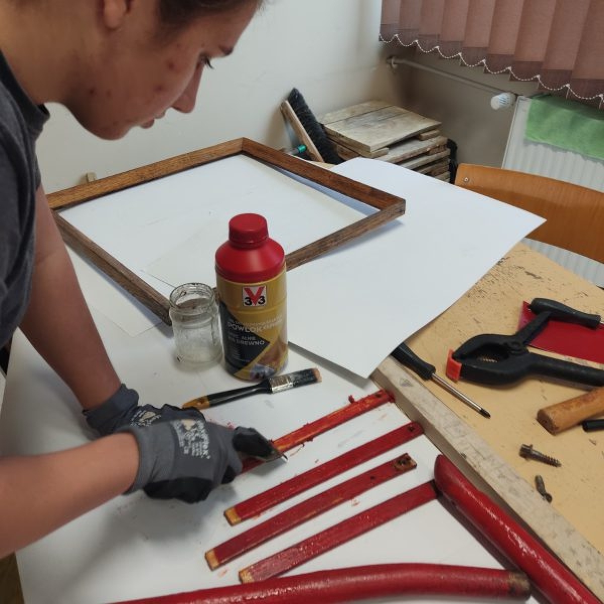 Zdjęcie w galerii na portalu naszwodzislaw.com: Warsztaty z meblarstwa w Instytucie Architektury ANS wiadomości z regionu