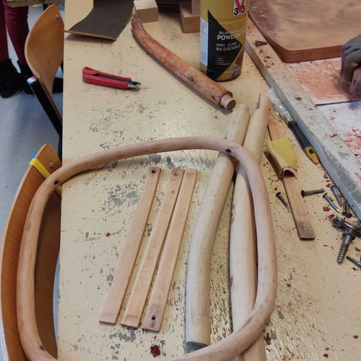 Zdjęcie w galerii na portalu naszwodzislaw.com: Warsztaty z meblarstwa w Instytucie Architektury ANS wiadomości z regionu