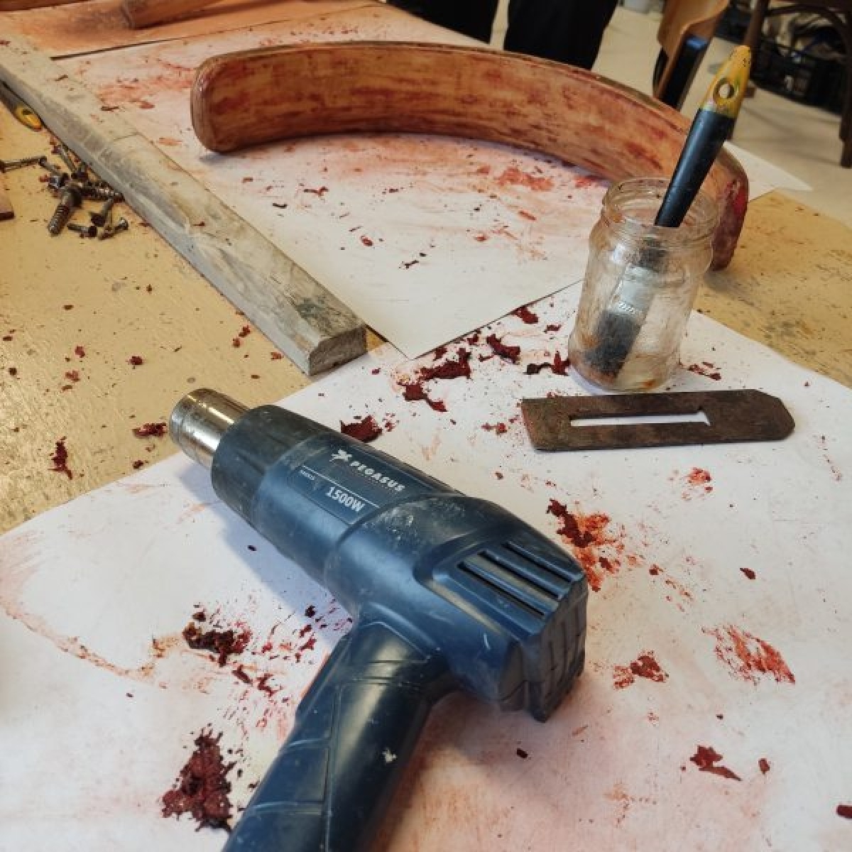 Zdjęcie w galerii na portalu naszwodzislaw.com: Warsztaty z meblarstwa w Instytucie Architektury ANS wiadomości z regionu