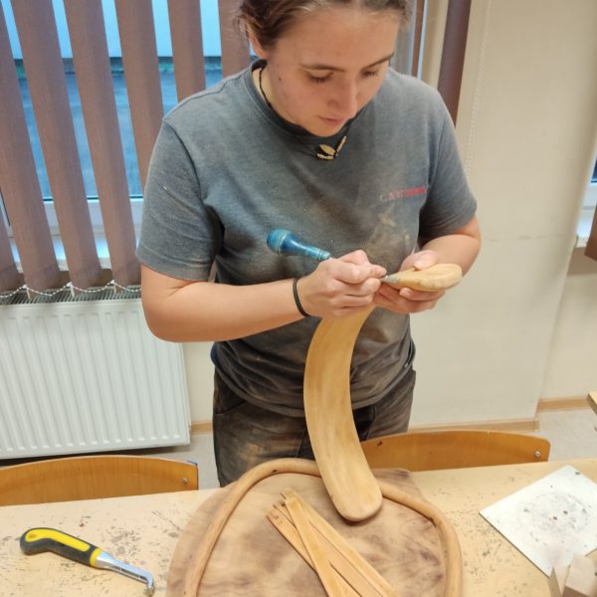 Zdjęcie w galerii na portalu naszwodzislaw.com: Warsztaty z meblarstwa w Instytucie Architektury ANS wiadomości z regionu