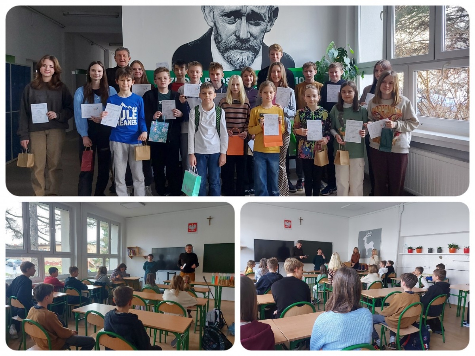 Zdjęcie w galerii na portalu naszwodzislaw.com: W SP10 obchodzono Światowy Dzień Logiki wiadomości z regionu