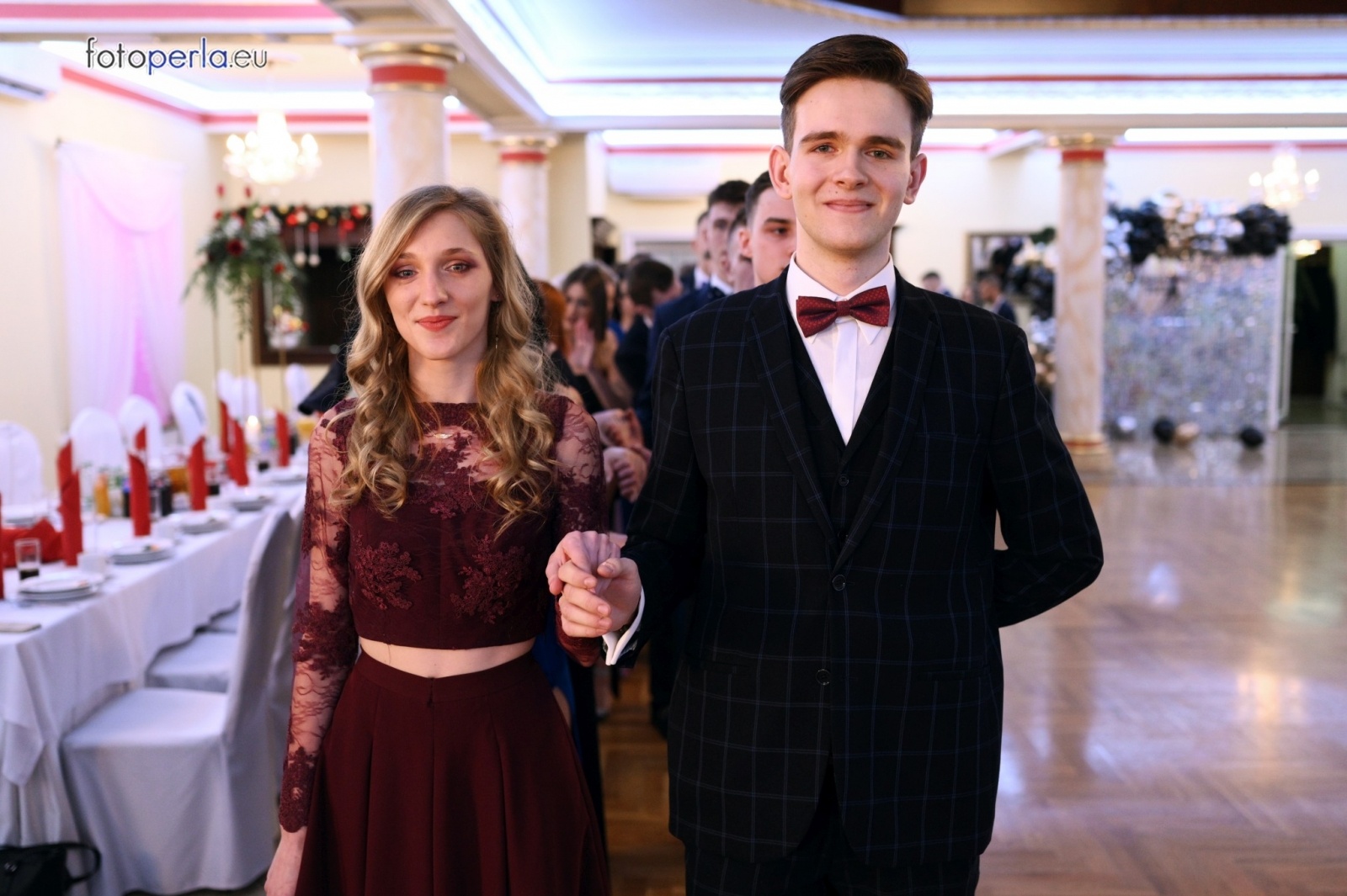 Zdjęcie w galerii na portalu naszwodzislaw.com: Szalona zabawa do samego rana - studniówka PCKZiU wiadomości z regionu