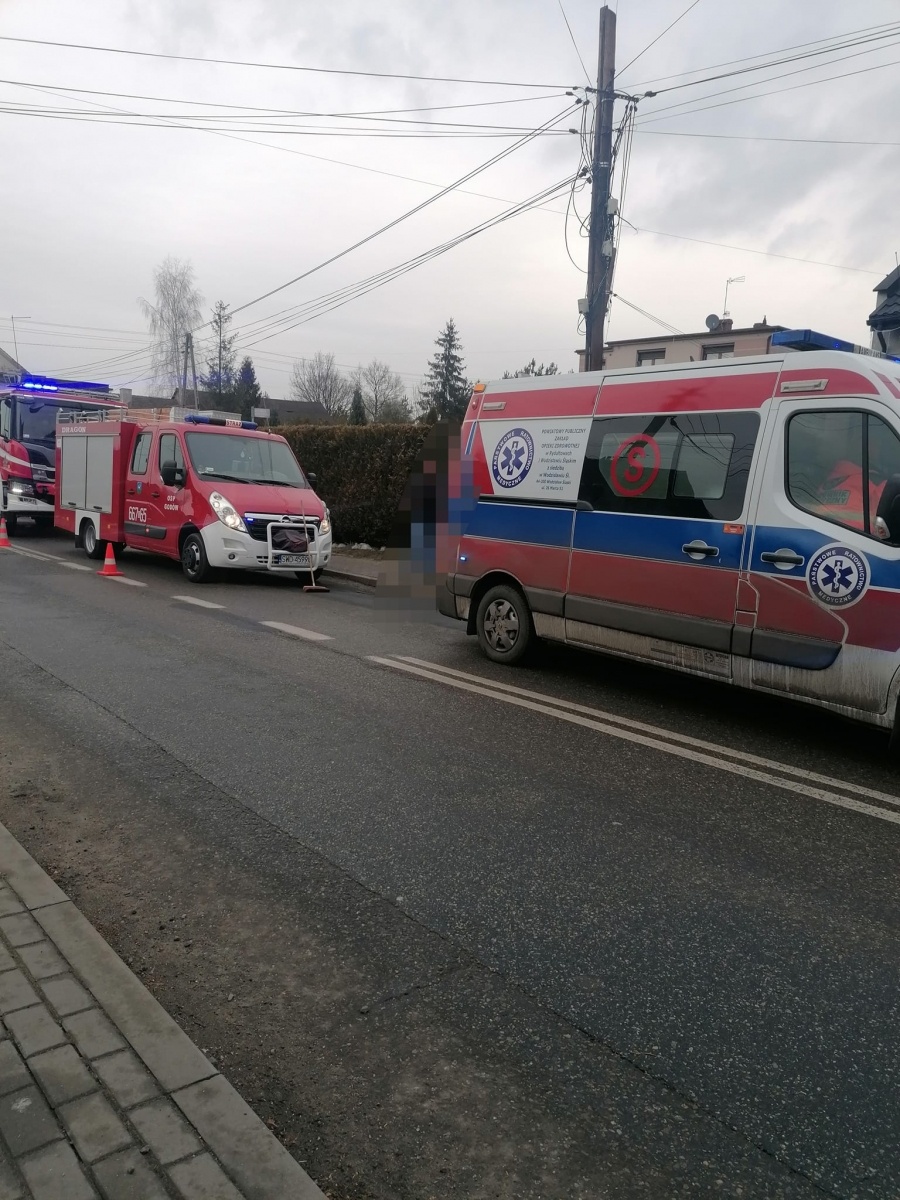 Zdjęcie w galerii na portalu naszwodzislaw.com: BMW wjechało w tył chevroleta w Godowie [FOTO] wiadomości z regionu