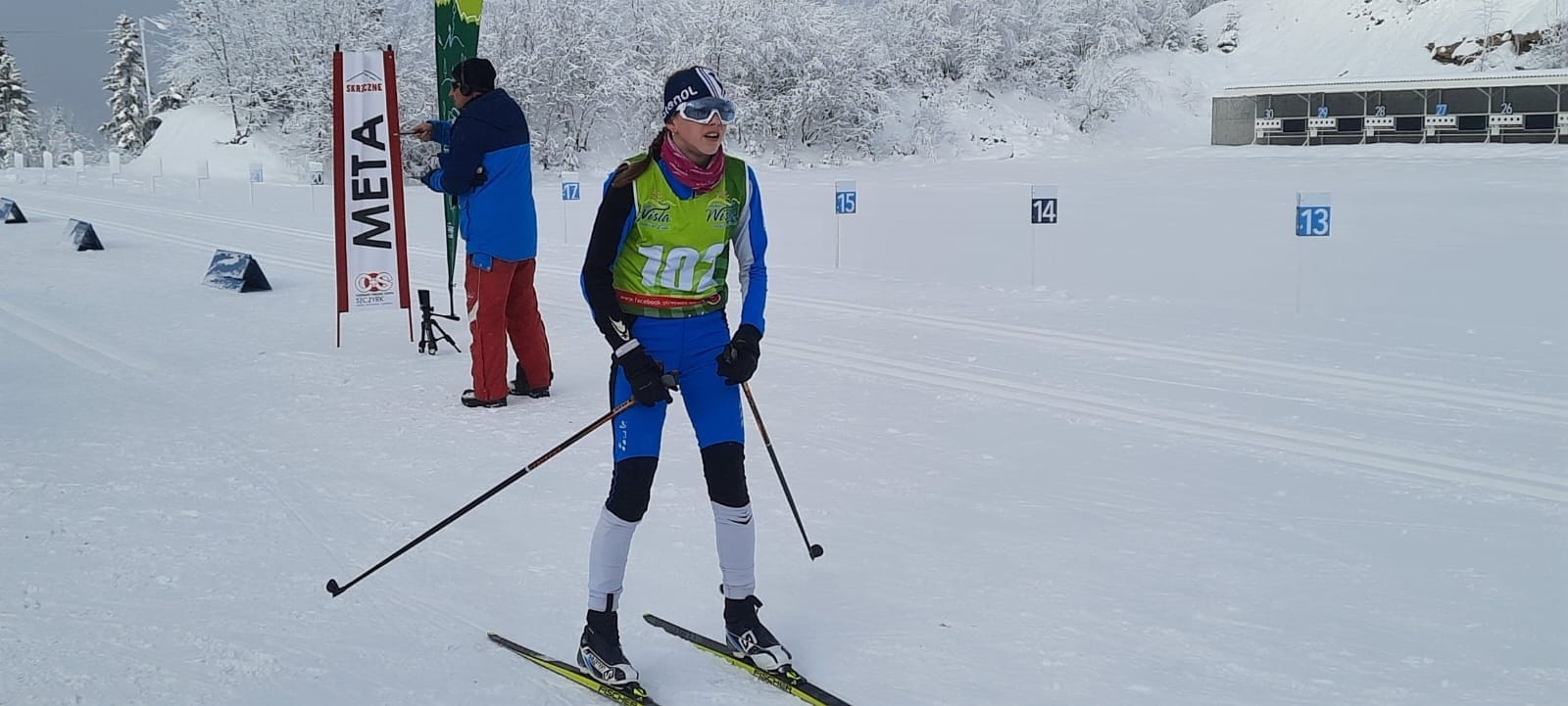 Zdjęcie w galerii na portalu naszwodzislaw.com: Srebro zawodniczki KS Ski Team na III Pucharze Wisły wiadomości z regionu