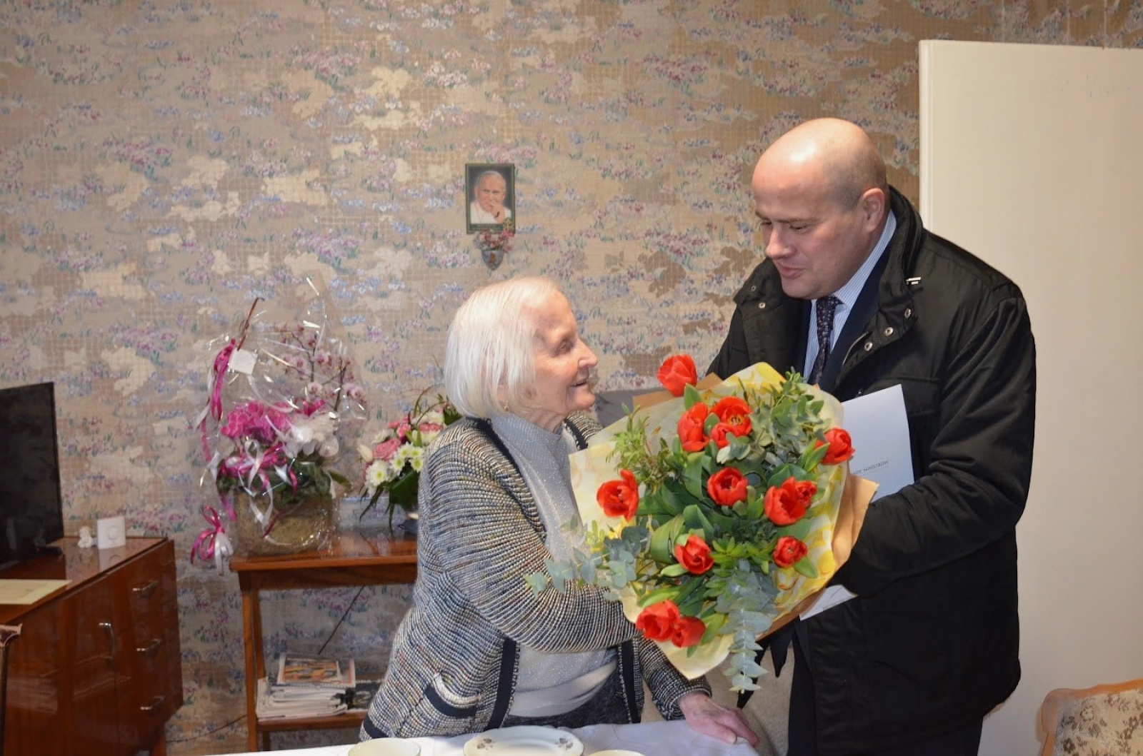 Zdjęcie w galerii na portalu naszwodzislaw.com: Helena Kruczek z Gorzyczek obchodziła setne urodziny wiadomości z regionu