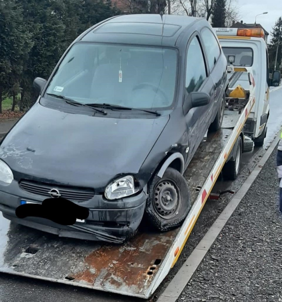 Zdjęcie w galerii na portalu naszwodzislaw.com: Zderzenie trzech pojazdów na Bogumińskiej wiadomości z regionu