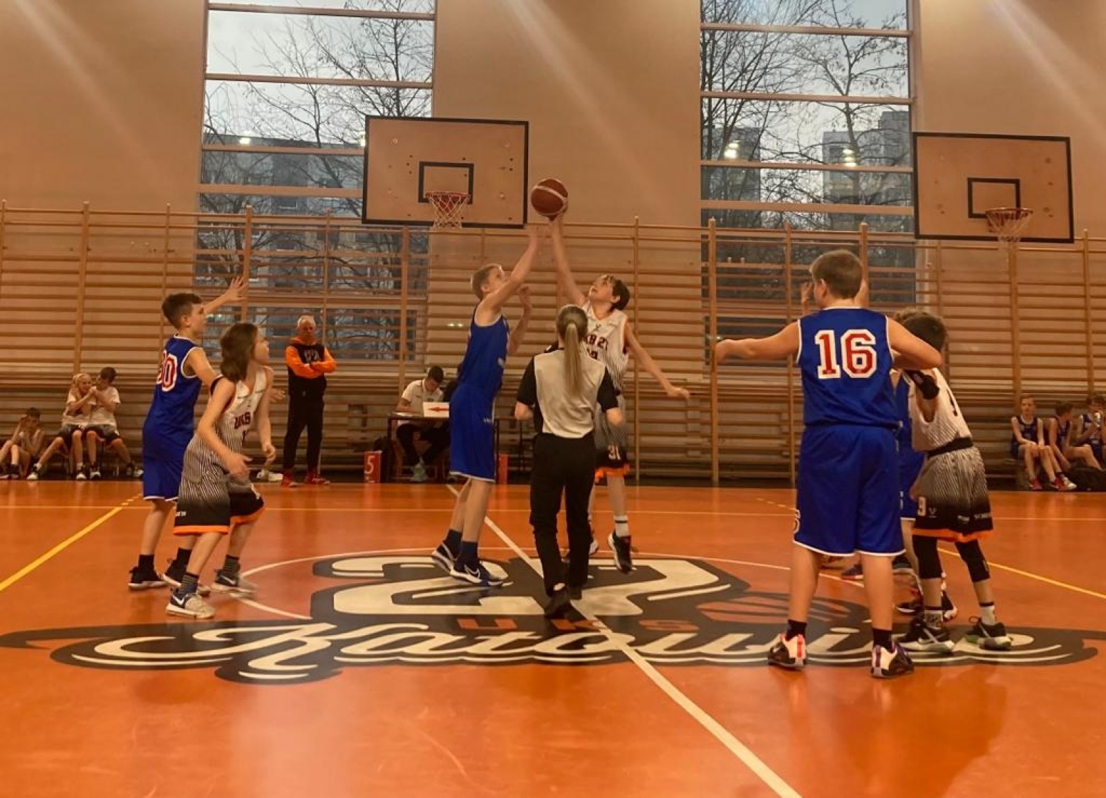 Zdjęcie w galerii na portalu naszwodzislaw.com: Młodzi koszykarze z Wodzisławia Śl. pokazali się w Katowicach z dobrej strony wiadomości z regionu