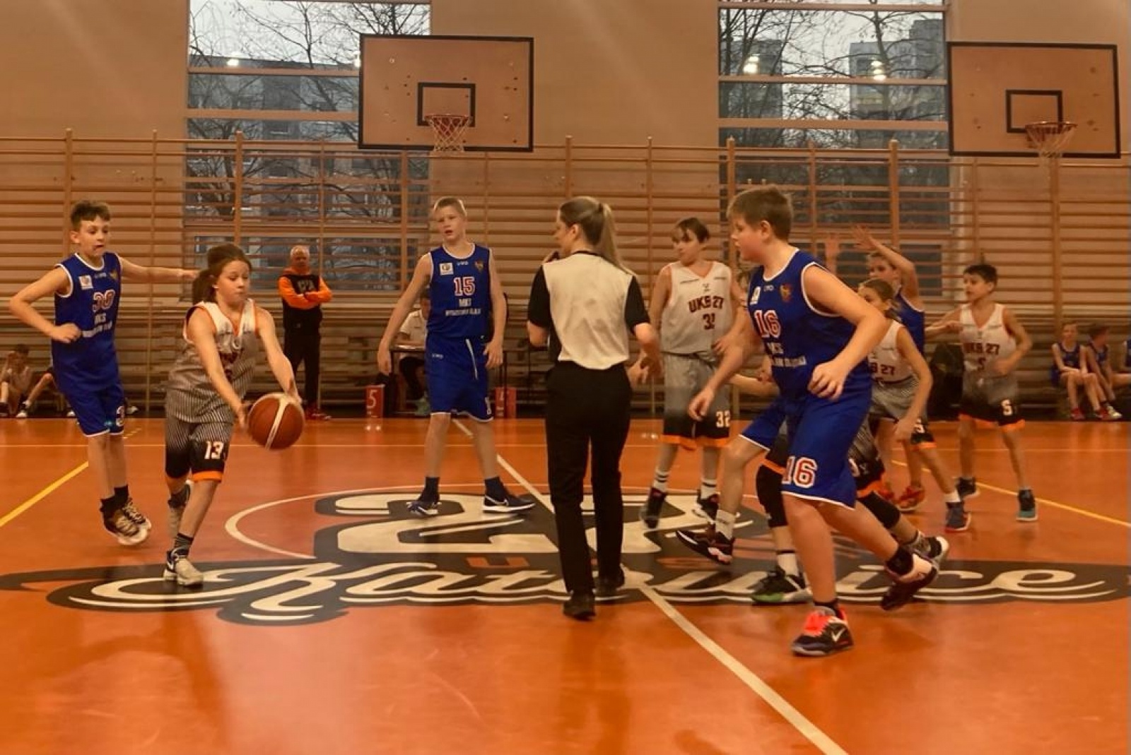 Zdjęcie w galerii na portalu naszwodzislaw.com: Młodzi koszykarze z Wodzisławia Śl. pokazali się w Katowicach z dobrej strony wiadomości z regionu