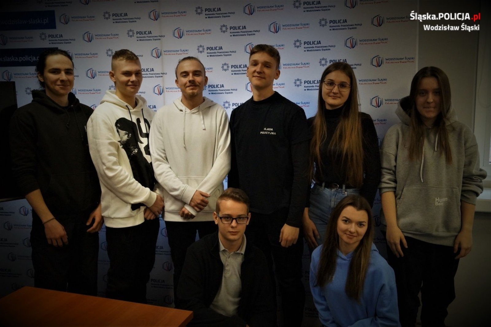 Zdjęcie w galerii na portalu naszwodzislaw.com: Zawodowy debiut w wodzisławskiej komendzie wiadomości z regionu