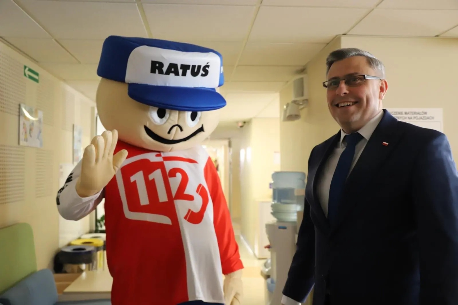 Zdjęcie w galerii na portalu naszwodzislaw.com: Kluczowe 9,9 sekund dla 112. Europejski Dzień Numeru Alarmowego 112 w Śląskiem wiadomości z regionu