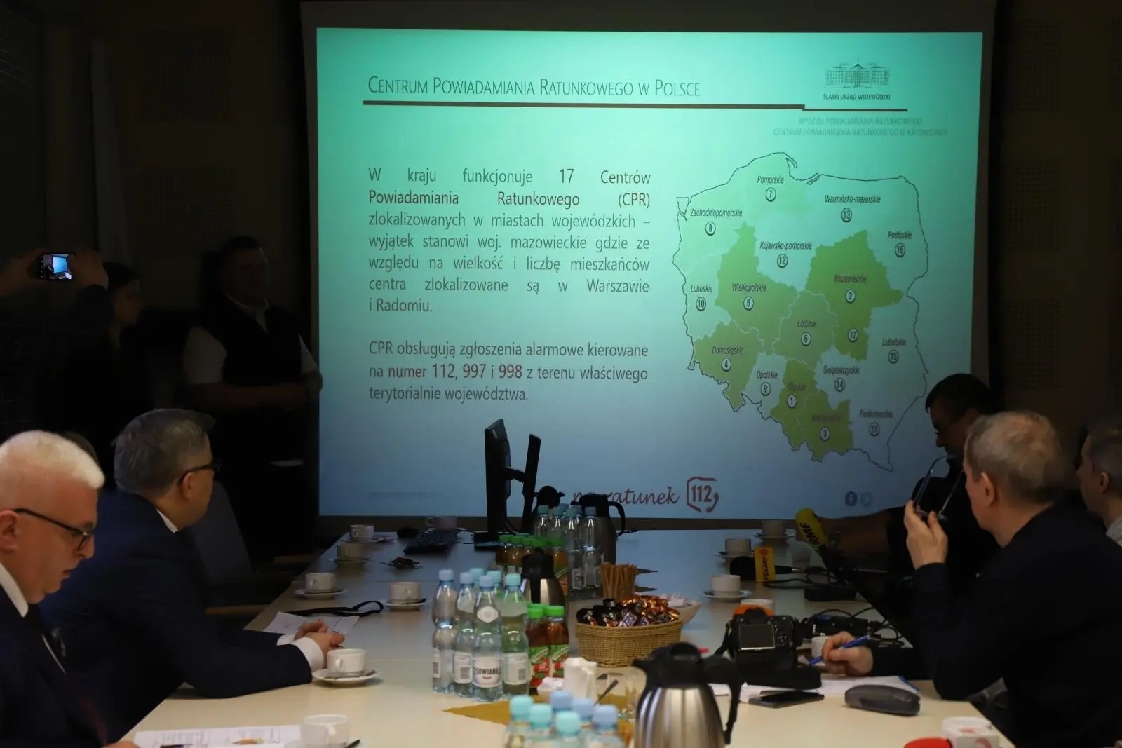 Zdjęcie w galerii na portalu naszwodzislaw.com: Kluczowe 9,9 sekund dla 112. Europejski Dzień Numeru Alarmowego 112 w Śląskiem wiadomości z regionu