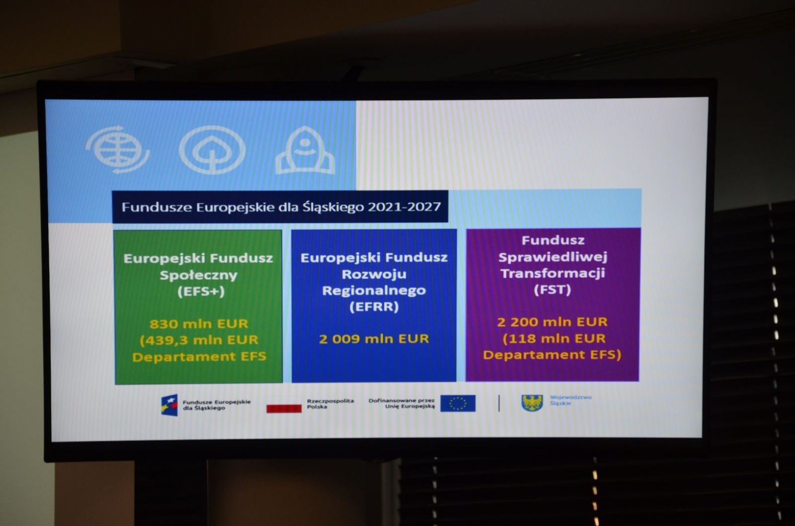 Zdjęcie w galerii na portalu naszwodzislaw.com: Fundusze unijne dla Śląska tematem spotkania w Starostwie wiadomości z regionu