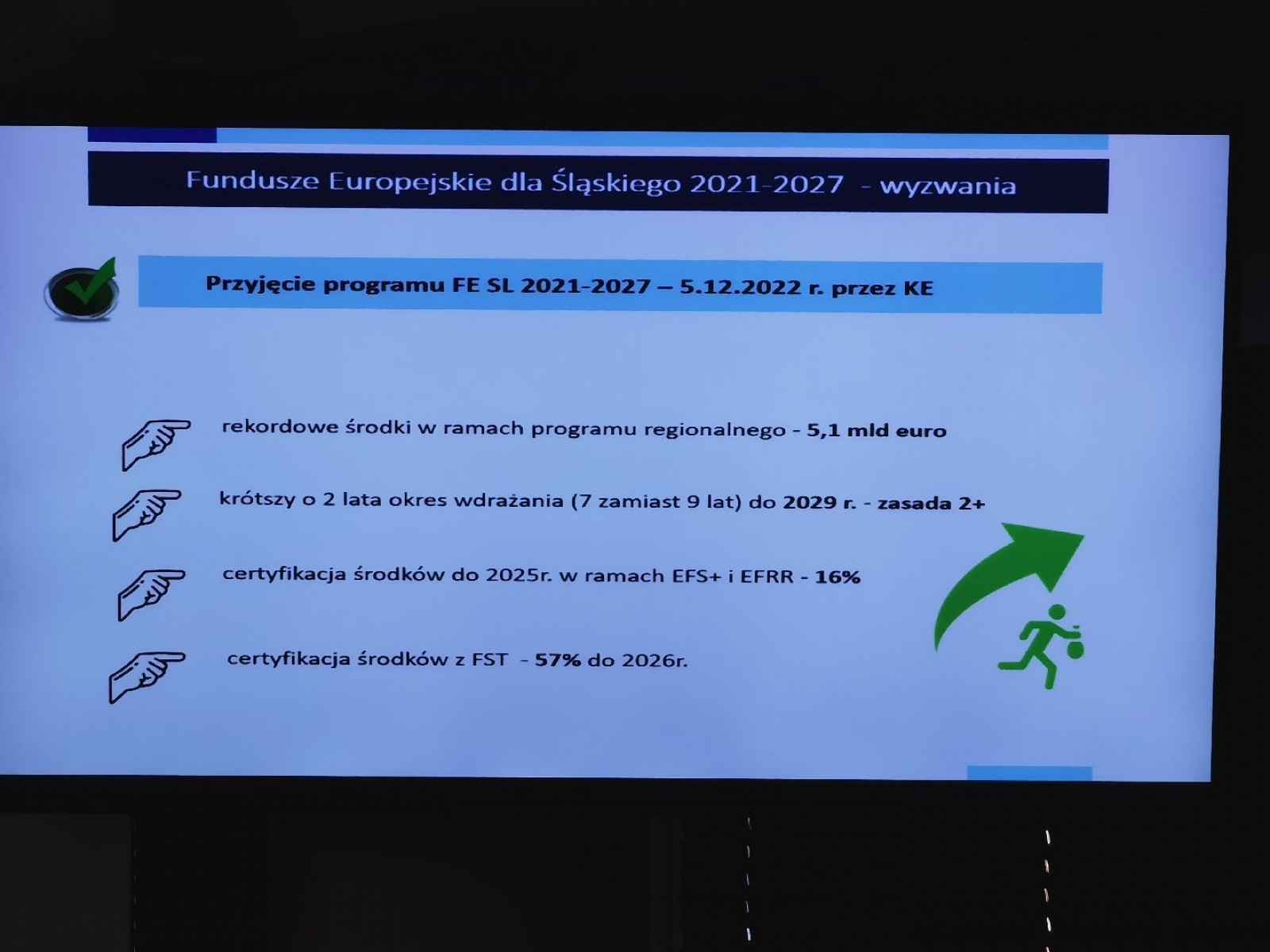 Zdjęcie w galerii na portalu naszwodzislaw.com: Fundusze unijne dla Śląska tematem spotkania w Starostwie wiadomości z regionu