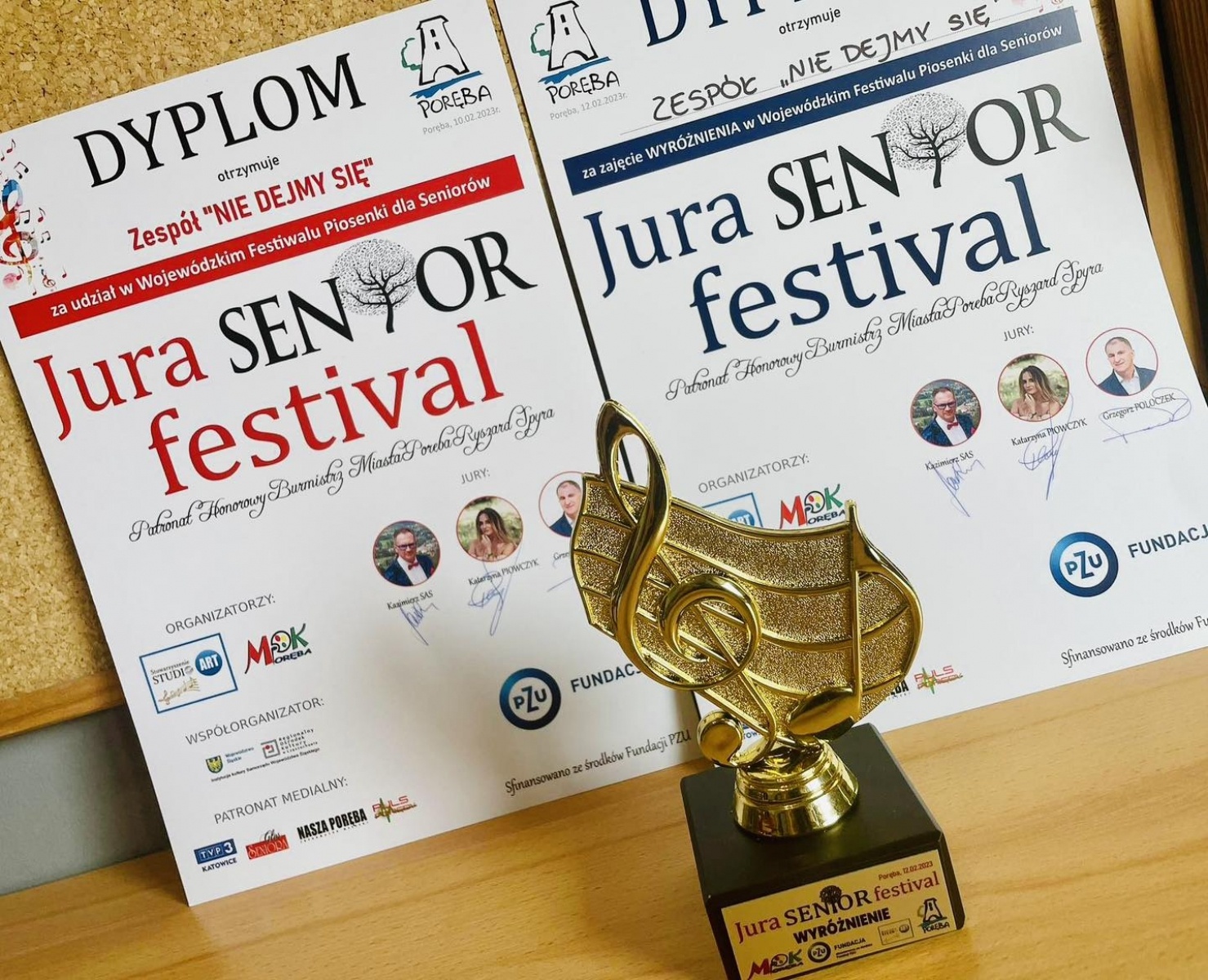 Zdjęcie w galerii na portalu naszwodzislaw.com: Nie Dejmy Sie wyróżnieni na Jura Senior Festiwal wiadomości z regionu