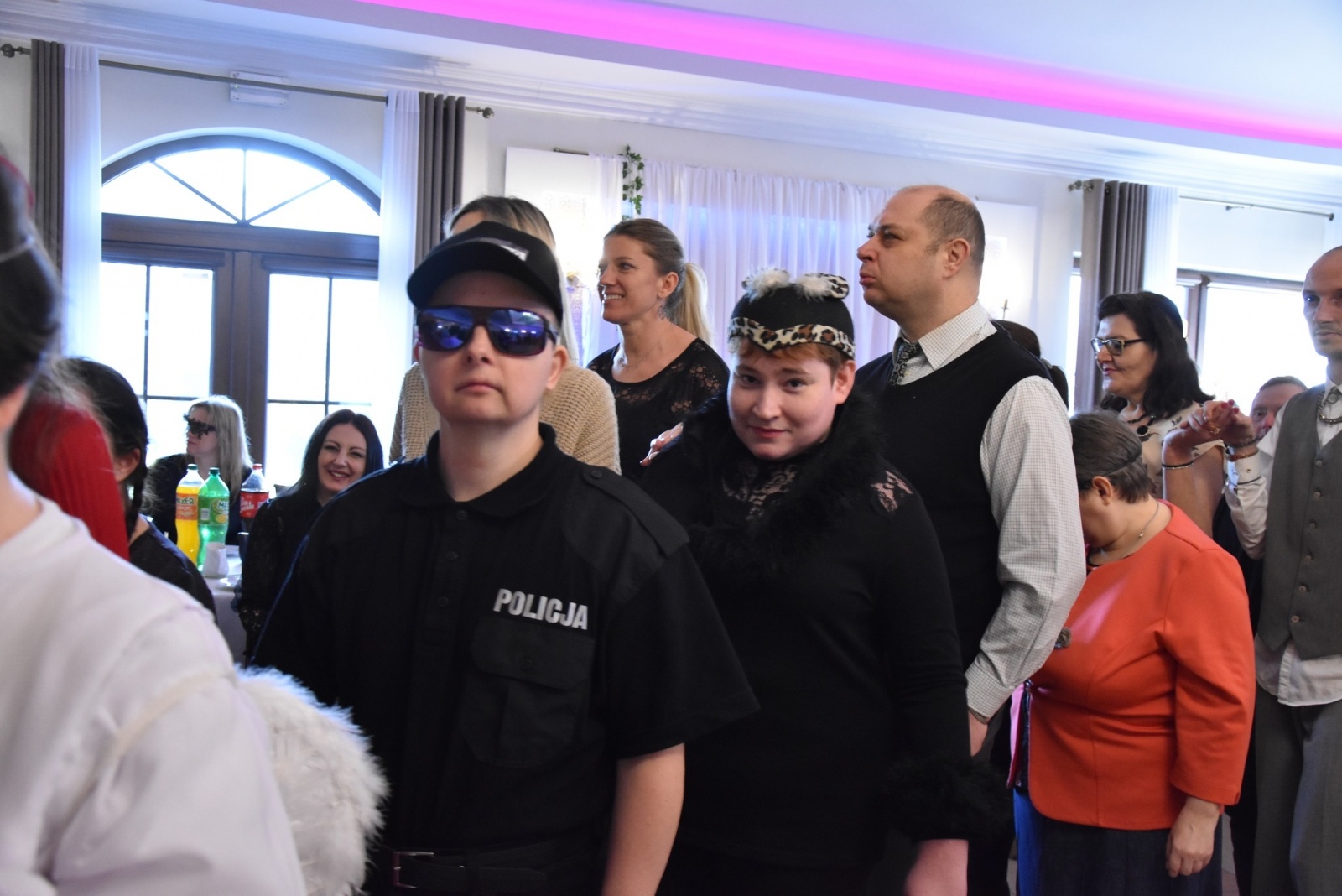 Zdjęcie w galerii na portalu naszwodzislaw.com: Magia karnawału, czyli 20. Bal Maskowy osób z niepełnosprawnościami [FOTO] wiadomości z regionu