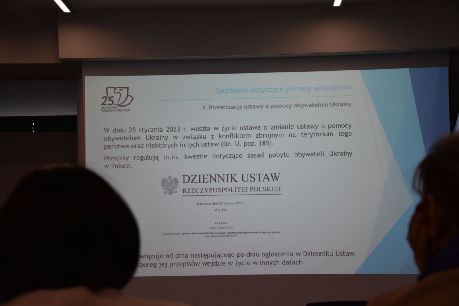 Zdjęcie w galerii na portalu naszwodzislaw.com: Dyskutowano o dalszej pomocy uchodźcom z Ukrainy wiadomości z regionu