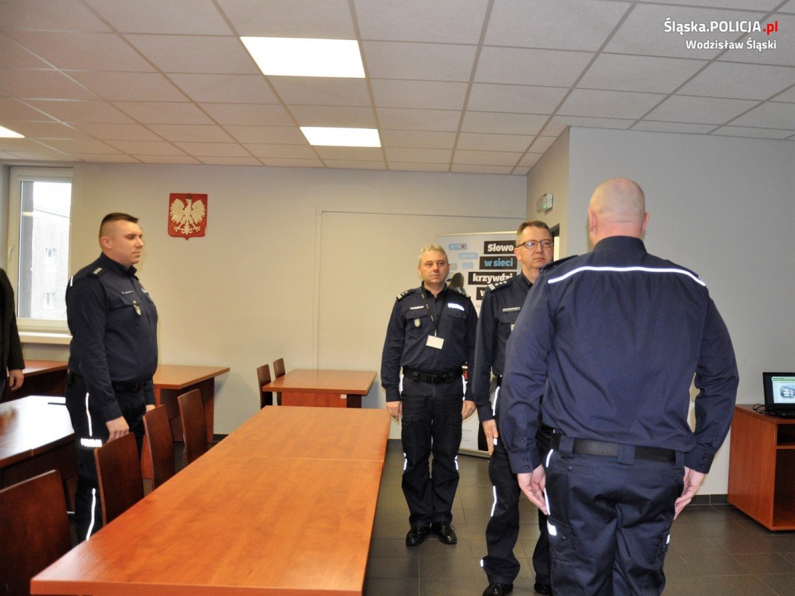 Zdjęcie w galerii na portalu naszwodzislaw.com: Odprawa roczna wodzisławskiej policji wiadomości z regionu