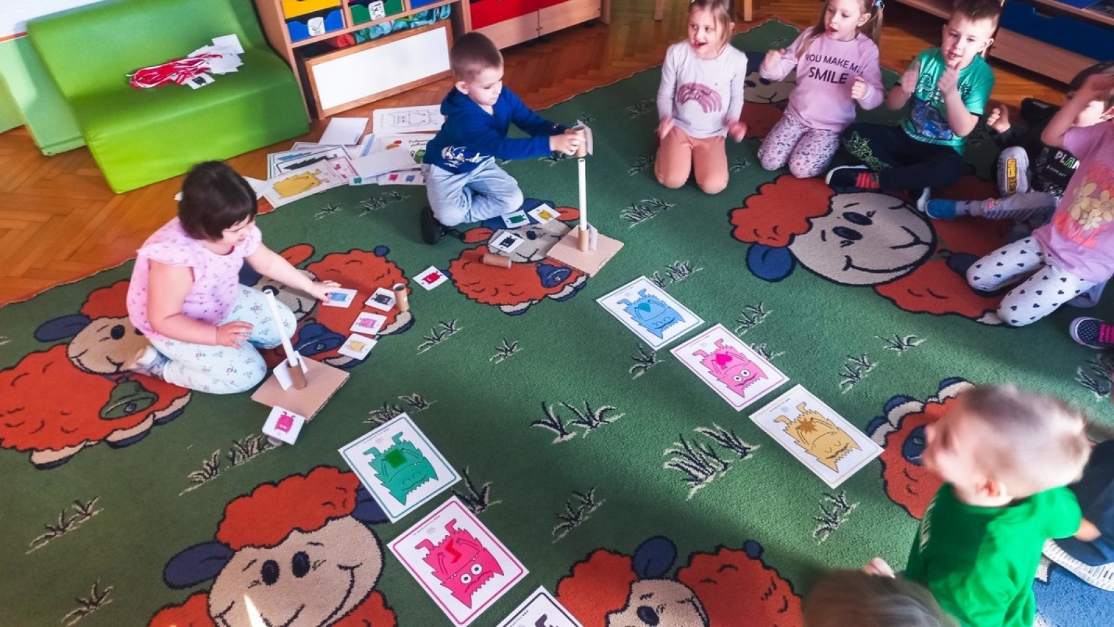 Zdjęcie w galerii na portalu naszwodzislaw.com: Kolorowy Potwór w przedszkolu numer 19 wiadomości z regionu