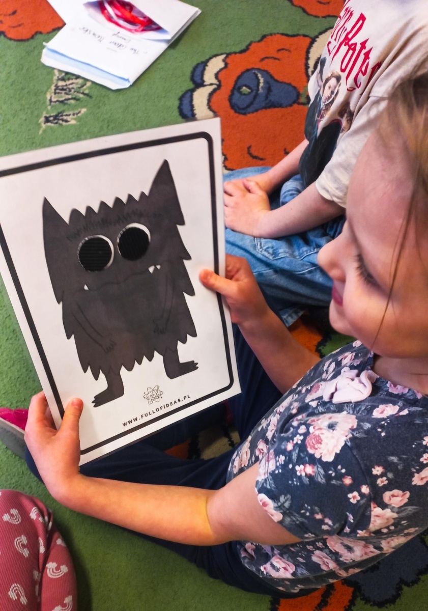 Zdjęcie w galerii na portalu naszwodzislaw.com: Kolorowy Potwór w przedszkolu numer 19 wiadomości z regionu