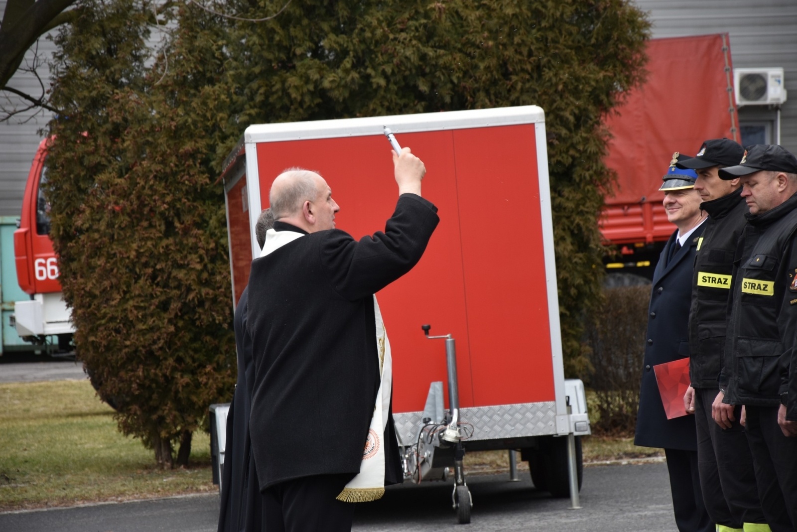 Zdjęcie w galerii na portalu naszwodzislaw.com: Nowe wozy dla strażaków z Wodzisławia Śląskiego i Rydułtów [FOTO] wiadomości z regionu