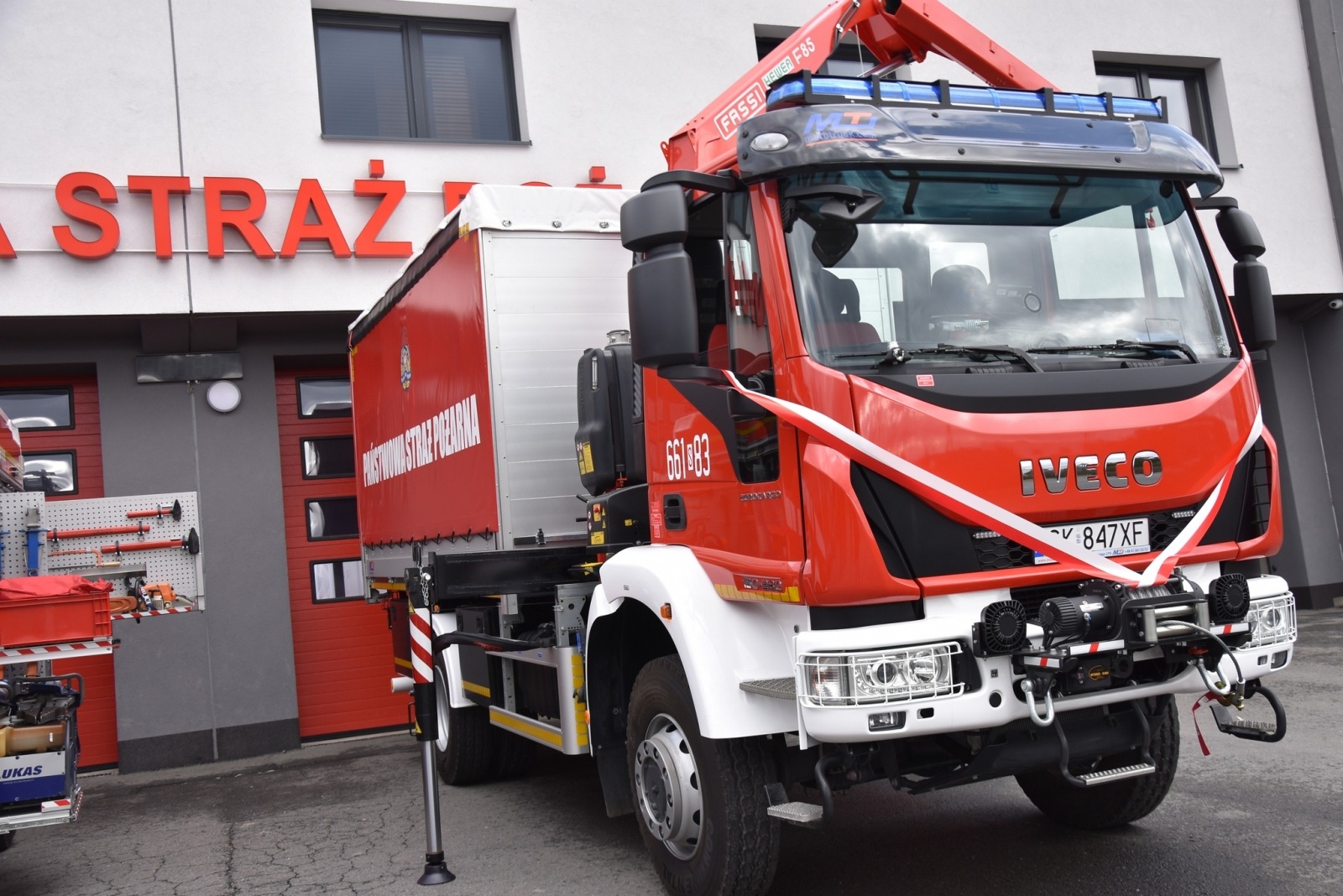Zdjęcie w galerii na portalu naszwodzislaw.com: Nowe wozy dla strażaków z Wodzisławia Śląskiego i Rydułtów [FOTO] wiadomości z regionu