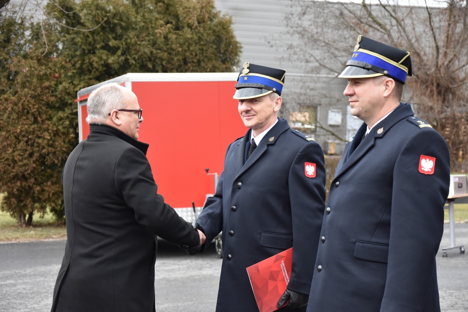 Zdjęcie w galerii na portalu naszwodzislaw.com: Nowe wozy dla strażaków z Wodzisławia Śląskiego i Rydułtów [FOTO] wiadomości z regionu