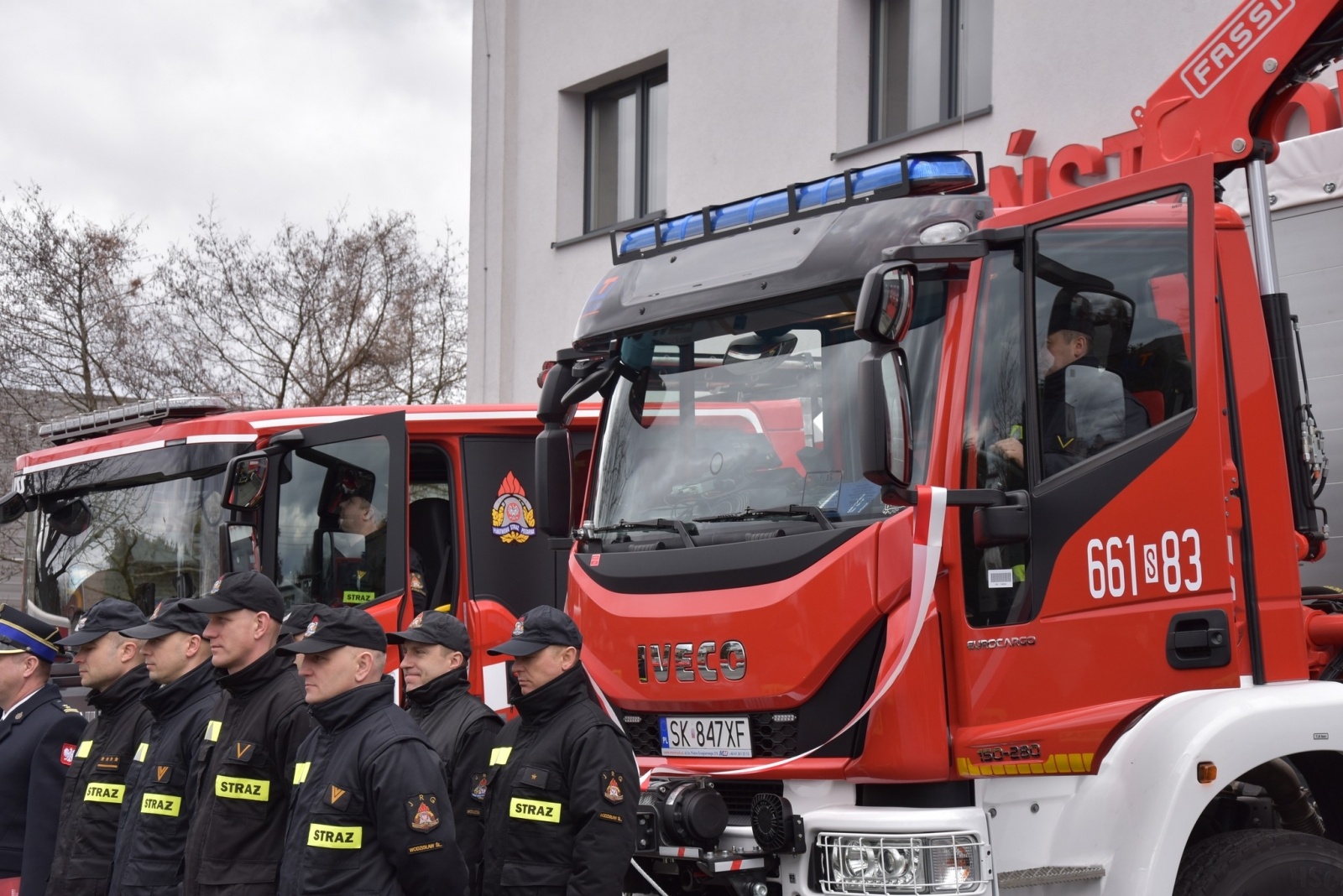 Zdjęcie w galerii na portalu naszwodzislaw.com: Nowe wozy dla strażaków z Wodzisławia Śląskiego i Rydułtów [FOTO] wiadomości z regionu