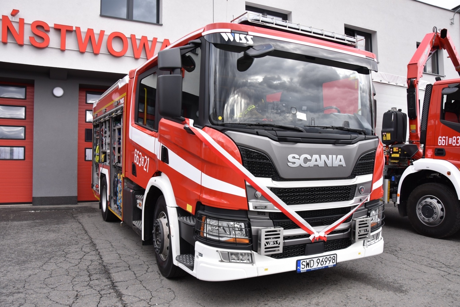 Zdjęcie w galerii na portalu naszwodzislaw.com: Nowe wozy dla strażaków z Wodzisławia Śląskiego i Rydułtów [FOTO] wiadomości z regionu