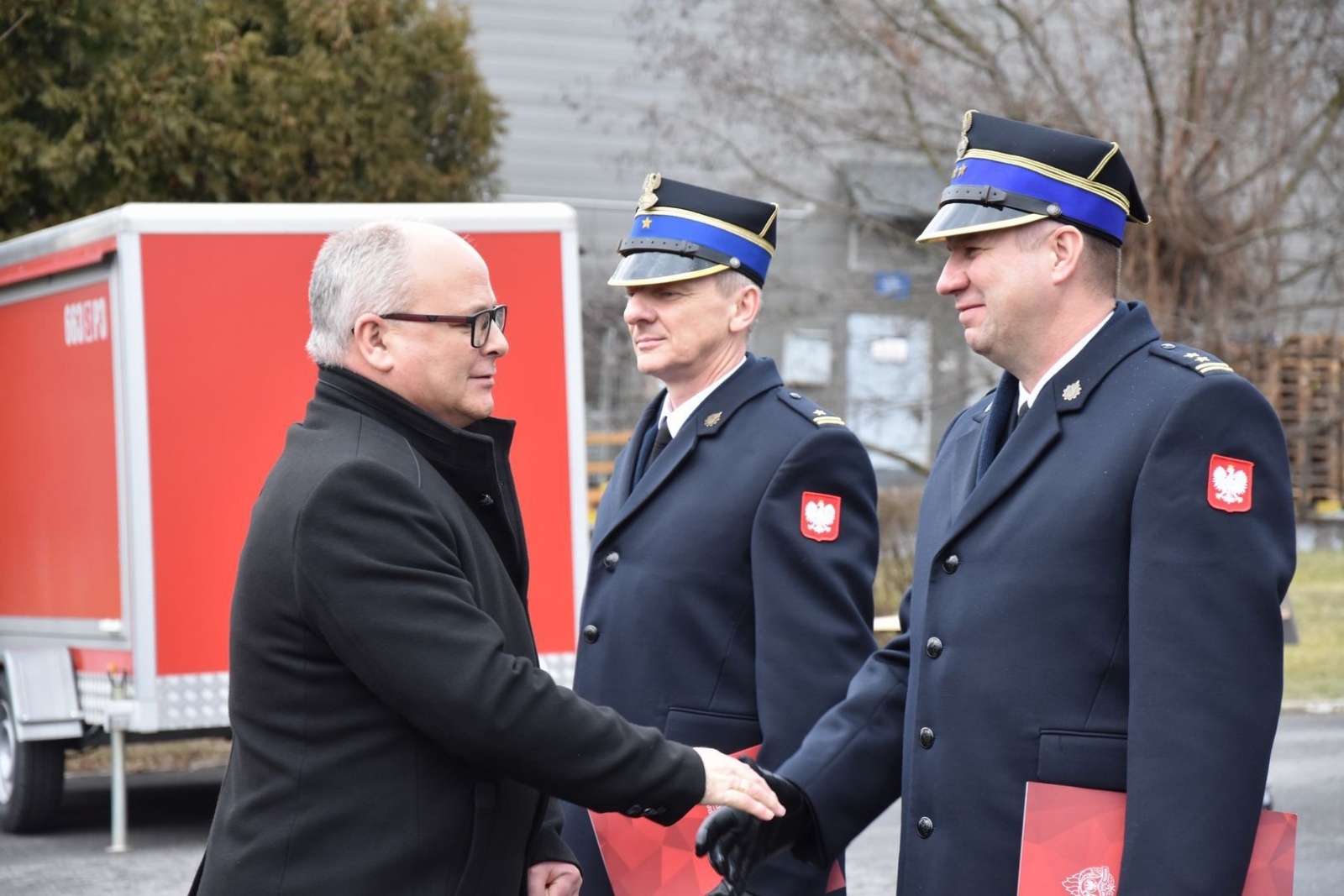 Zdjęcie w galerii na portalu naszwodzislaw.com: Nowe wozy dla strażaków z Wodzisławia Śląskiego i Rydułtów [FOTO] wiadomości z regionu