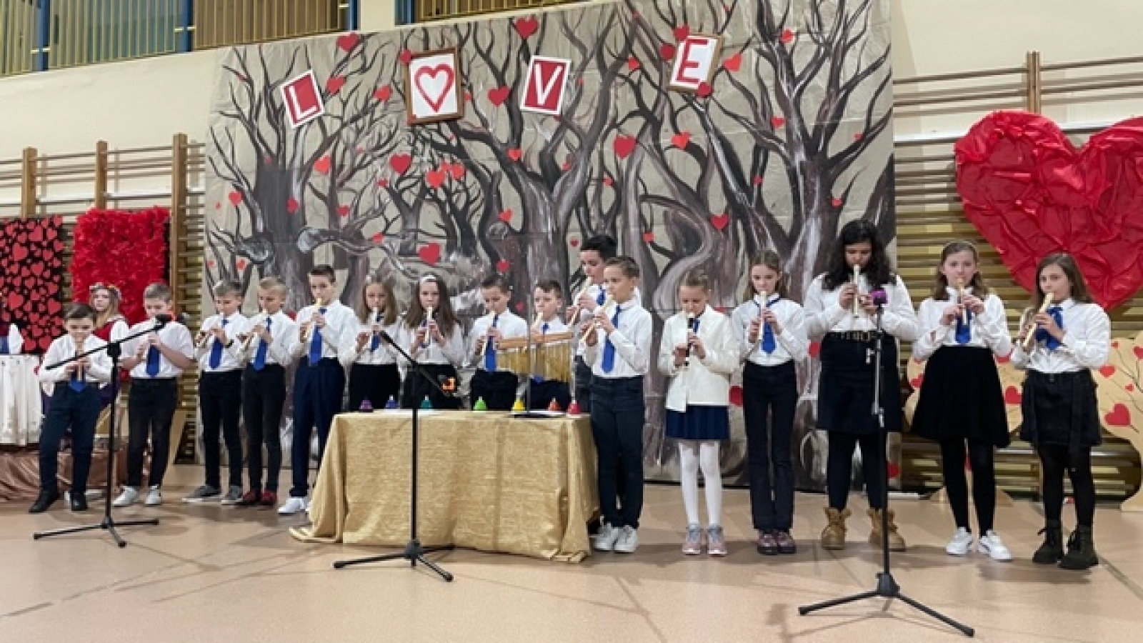 Zdjęcie w galerii na portalu naszwodzislaw.com: Koncert walentynkowo – ostatkowy w SP16 [FOTO] wiadomości z regionu