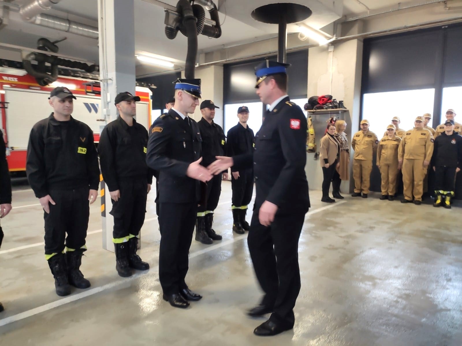 Zdjęcie w galerii na portalu naszwodzislaw.com: Nowy dowódca zmiany w PSP Wodzisław Śląski wiadomości z regionu