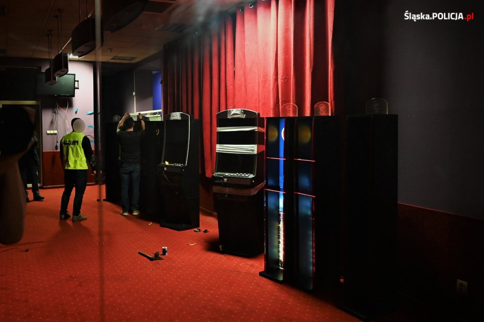 Zdjęcie w galerii na portalu naszwodzislaw.com: Śląska policja uderzyła w nielegalny hazard wiadomości z regionu