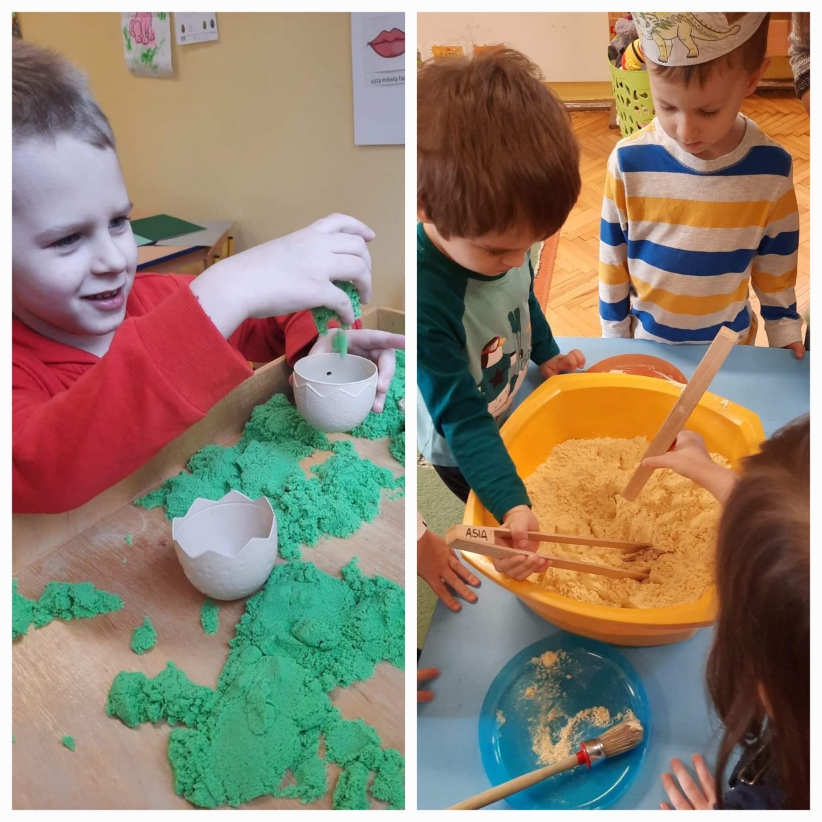 Zdjęcie w galerii na portalu naszwodzislaw.com: Dzień dinozaura w wodzisławskich przedszkolach wiadomości z regionu