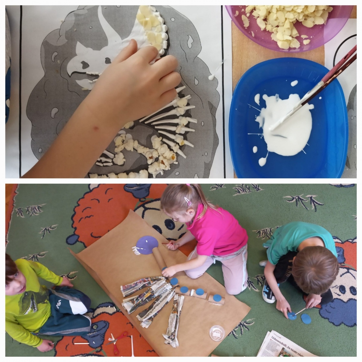 Zdjęcie w galerii na portalu naszwodzislaw.com: Dzień dinozaura w wodzisławskich przedszkolach wiadomości z regionu