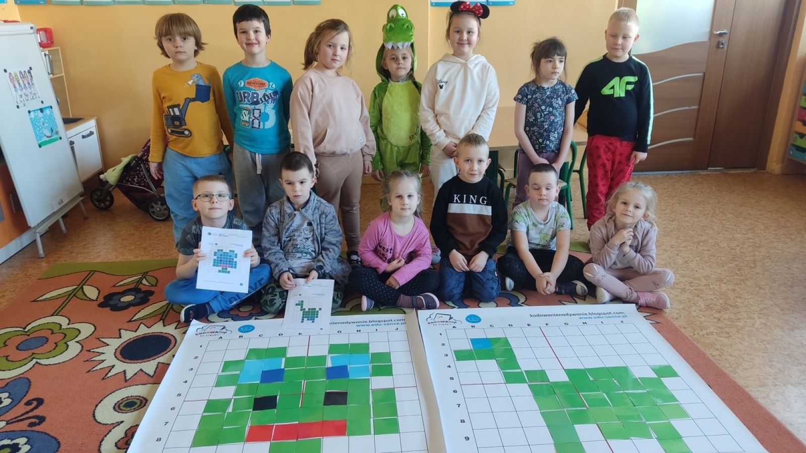 Zdjęcie w galerii na portalu naszwodzislaw.com: Dzień dinozaura w wodzisławskich przedszkolach wiadomości z regionu