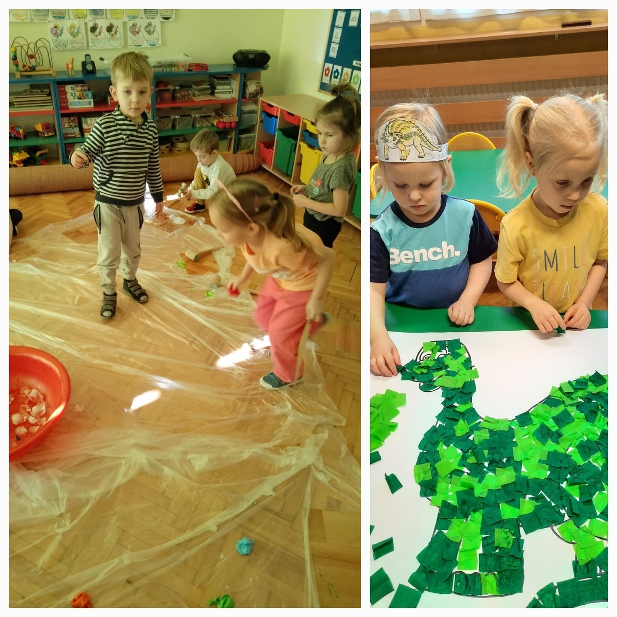 Zdjęcie w galerii na portalu naszwodzislaw.com: Dzień dinozaura w wodzisławskich przedszkolach wiadomości z regionu