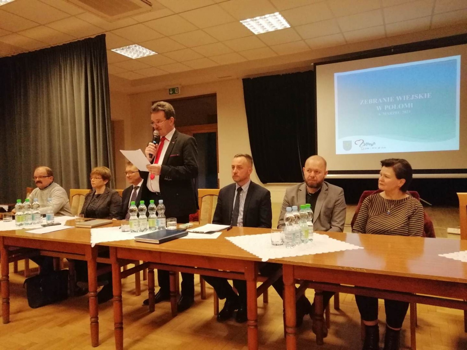 Zdjęcie w galerii na portalu naszwodzislaw.com: Sołtys tyle może, ile wieś pomoże. Po zebraniu wiejskim w Połomi wiadomości z regionu