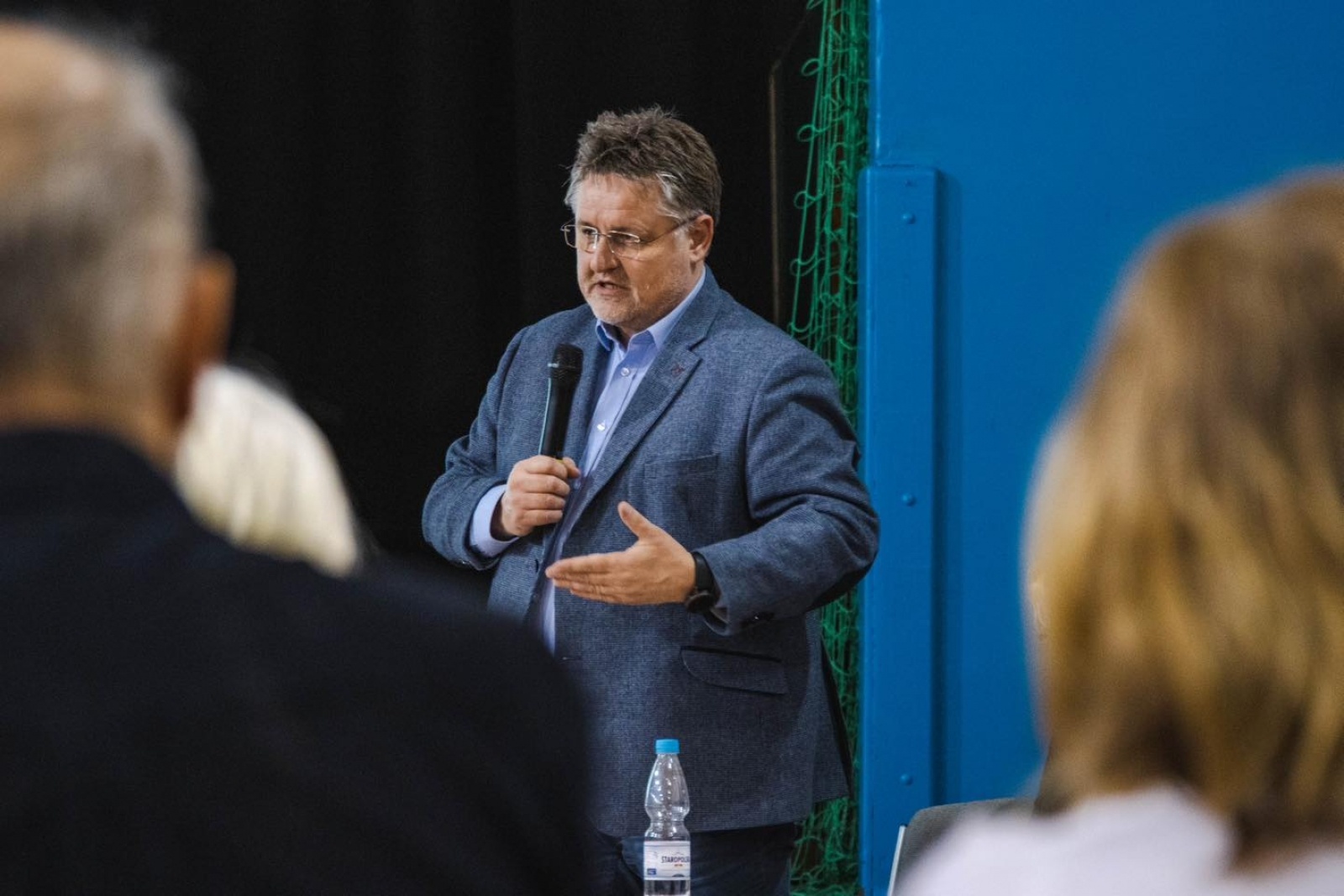 Zdjęcie w galerii na portalu naszwodzislaw.com: Mieczysław Kieca rozpoczął tournée po Wodzisławiu Śląskim wiadomości z regionu