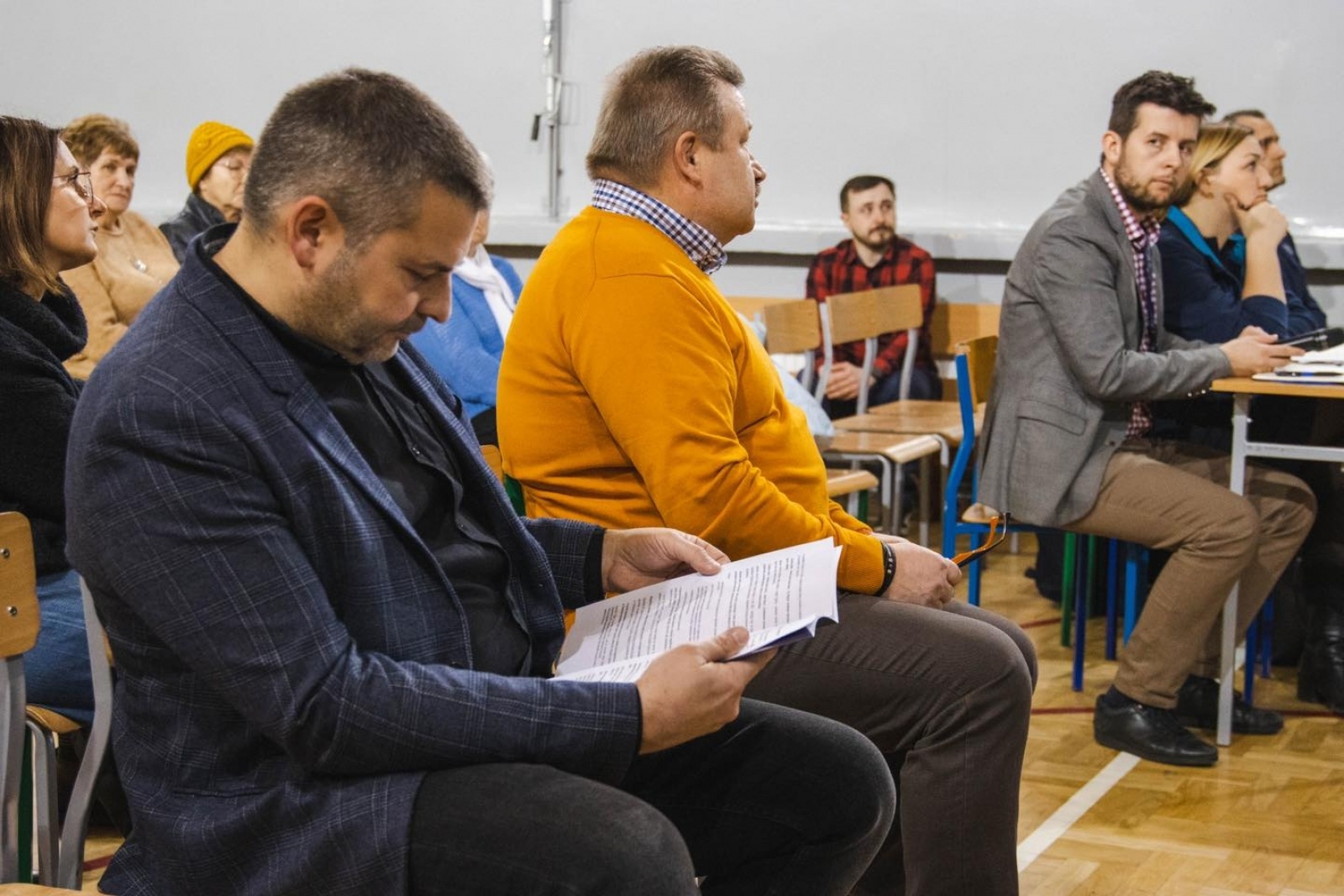 Zdjęcie w galerii na portalu naszwodzislaw.com: Mieczysław Kieca rozpoczął tournée po Wodzisławiu Śląskim wiadomości z regionu