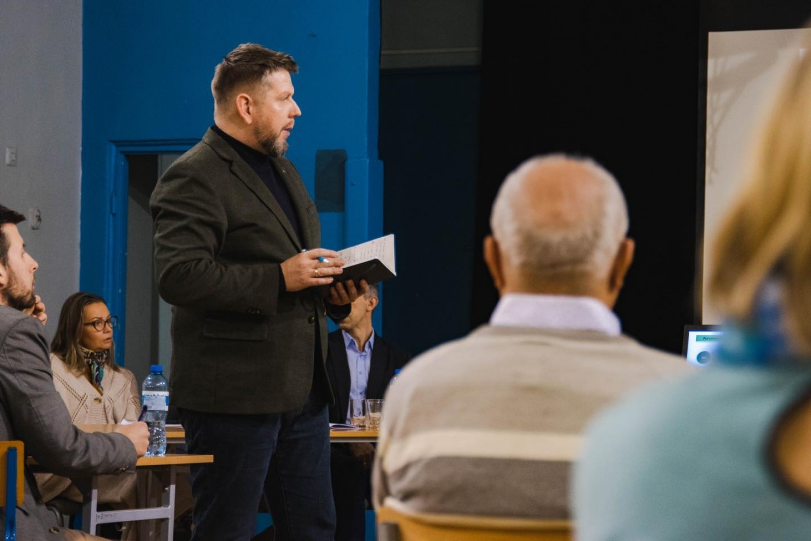 Zdjęcie w galerii na portalu naszwodzislaw.com: Mieczysław Kieca rozpoczął tournée po Wodzisławiu Śląskim wiadomości z regionu