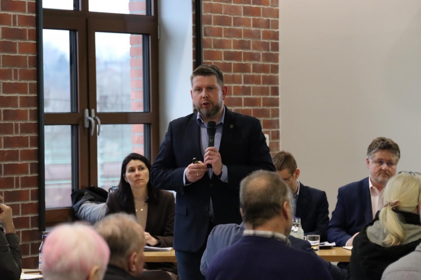 Zdjęcie w galerii na portalu naszwodzislaw.com: Mieczysław Kieca spotkał się z mieszkańcami Nowego Miasta wiadomości z regionu