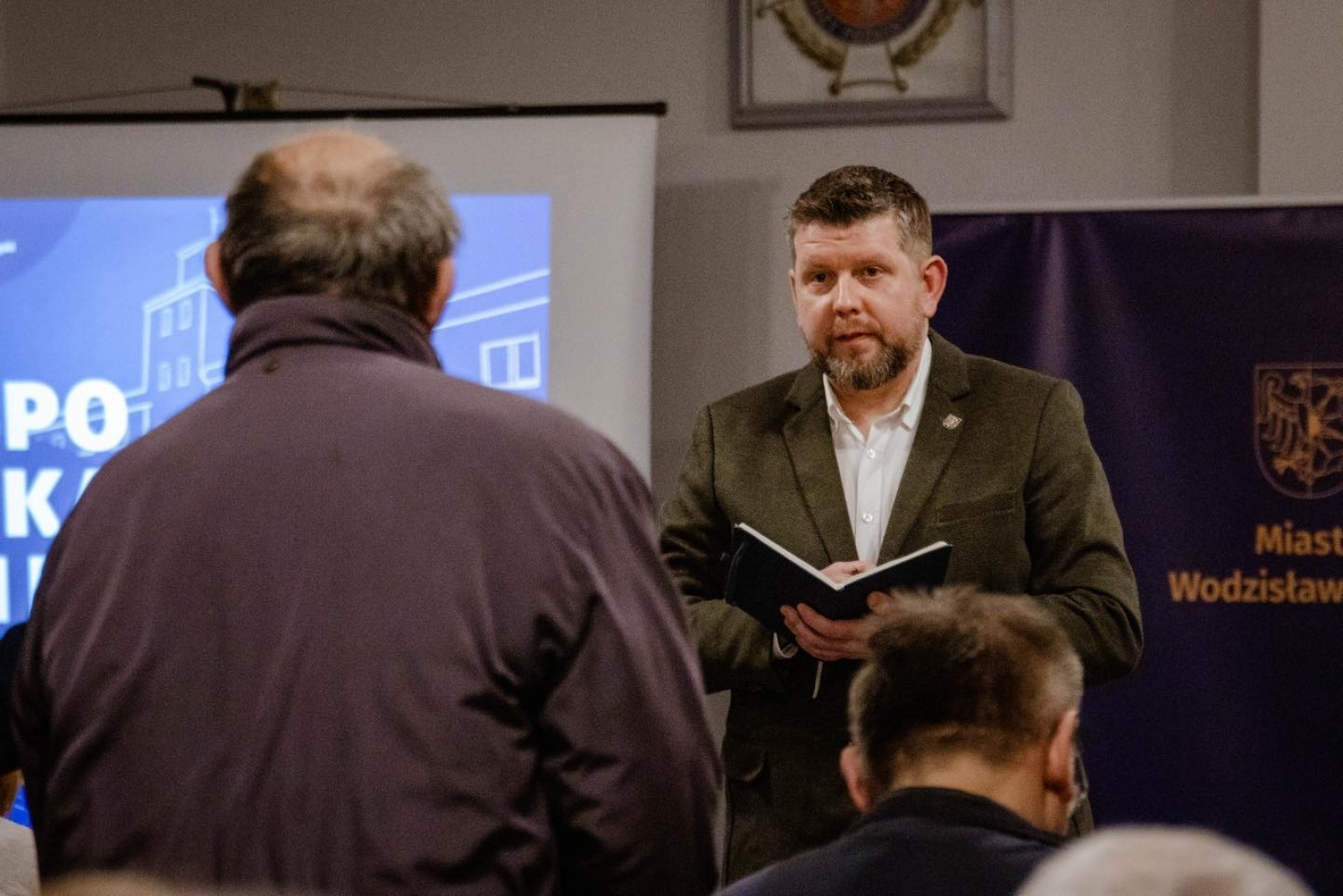 Zdjęcie w galerii na portalu naszwodzislaw.com: Kolejne spotkanie prezydenta z mieszkańcami za nami wiadomości z regionu