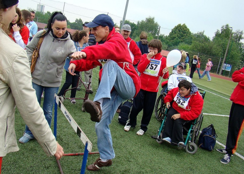 Zdjęcie w galerii na portalu naszwodzislaw.com: Niepełnosprawni lubią sport i taniec wiadomości z regionu