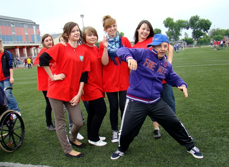 Zdjęcie w galerii na portalu naszwodzislaw.com: Niepełnosprawni lubią sport i taniec wiadomości z regionu