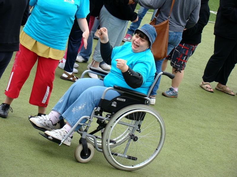 Zdjęcie w galerii na portalu naszwodzislaw.com: Niepełnosprawni lubią sport i taniec wiadomości z regionu