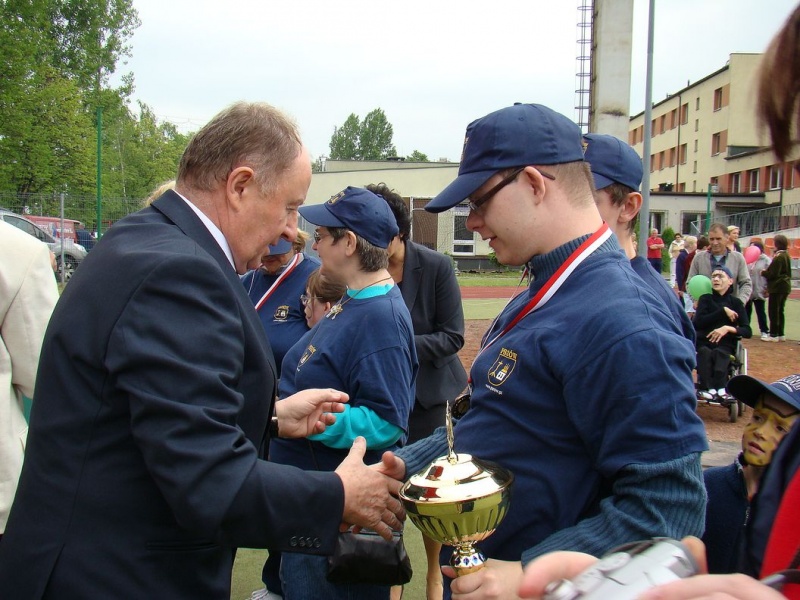 Zdjęcie w galerii na portalu naszwodzislaw.com: Niepełnosprawni lubią sport i taniec wiadomości z regionu