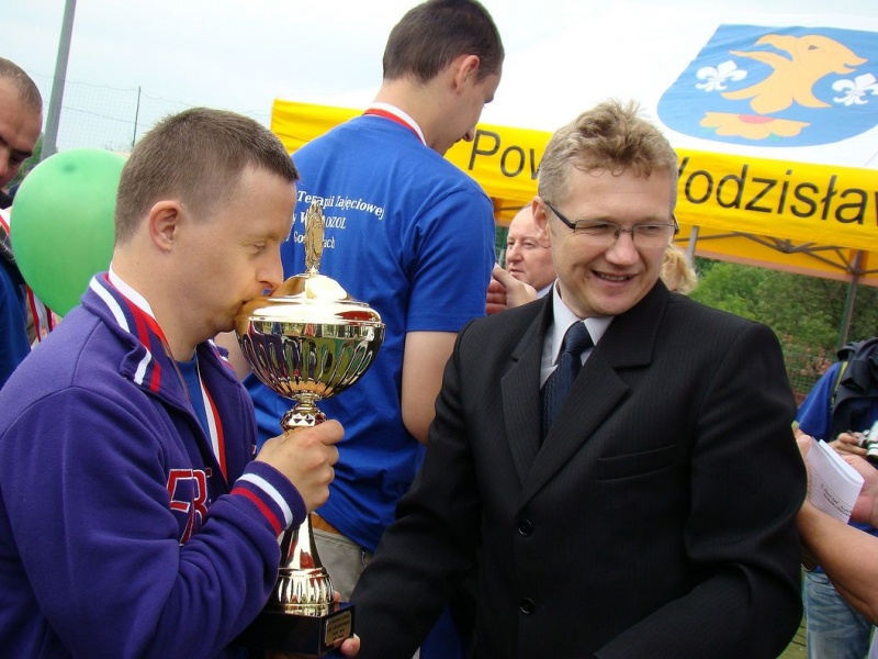 Zdjęcie w galerii na portalu naszwodzislaw.com: Niepełnosprawni lubią sport i taniec wiadomości z regionu