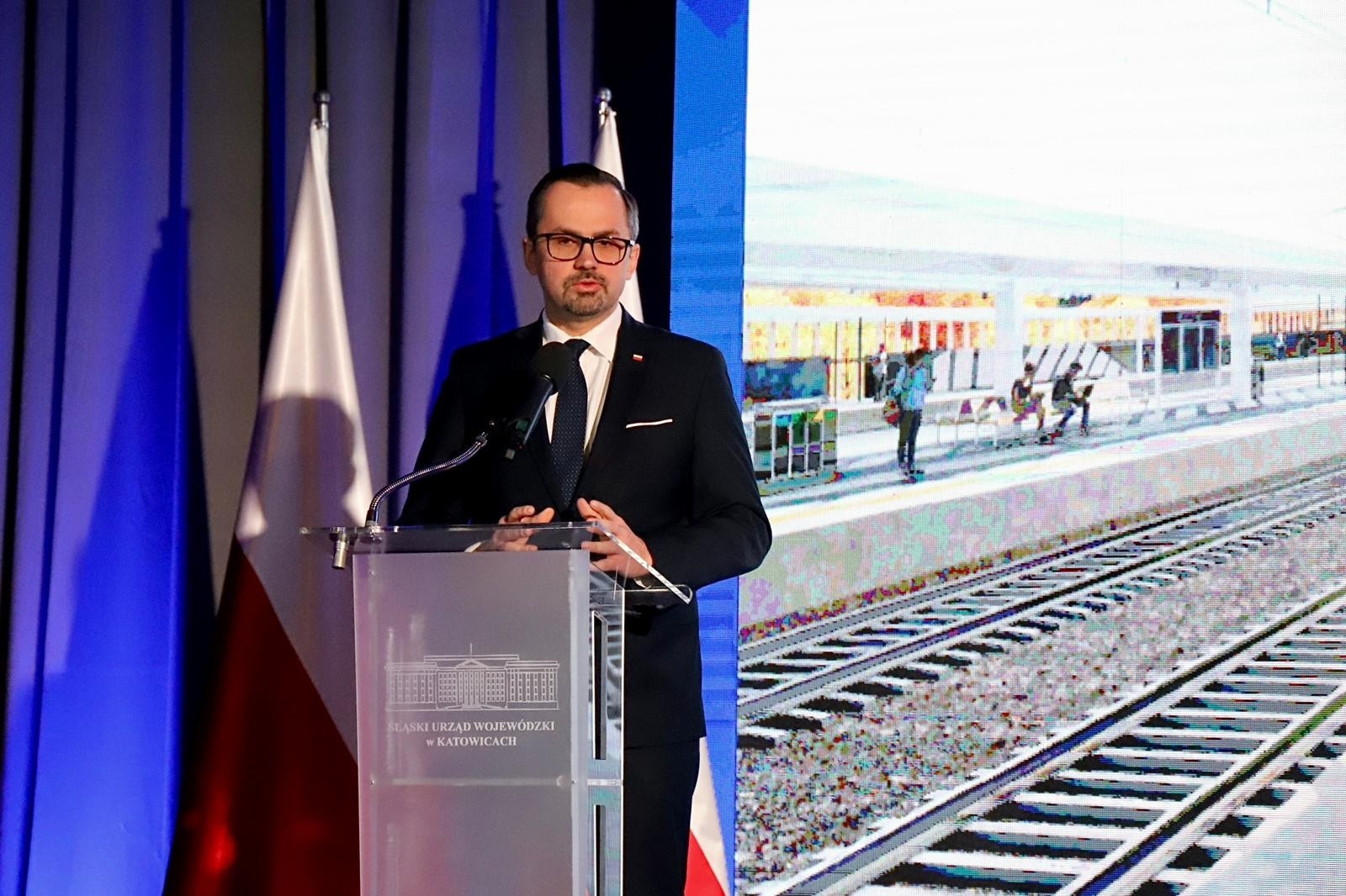 Zdjęcie w galerii na portalu naszwodzislaw.com: Nowa linia kolejowa Katowice–Ostrawa. Spółka CPK przedstawia wariant inwestorski, PO protestuje wiadomości z regionu