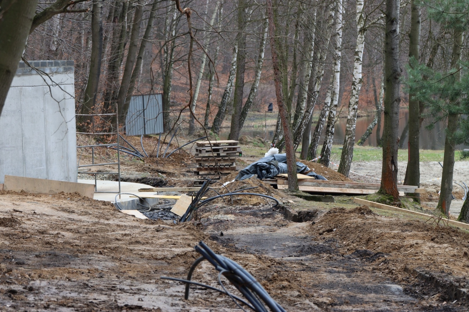 Zdjęcie w galerii na portalu naszwodzislaw.com: Co dzieje się na największym miejskim placu budowy w Wodzisławiu Śląskim? wiadomości z regionu