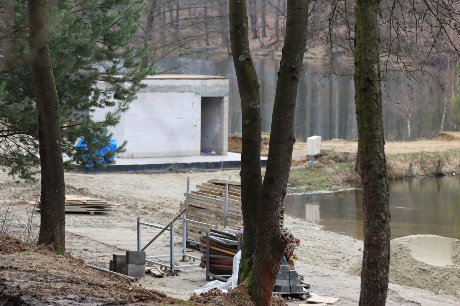 Zdjęcie w galerii na portalu naszwodzislaw.com: Co dzieje się na największym miejskim placu budowy w Wodzisławiu Śląskim? wiadomości z regionu